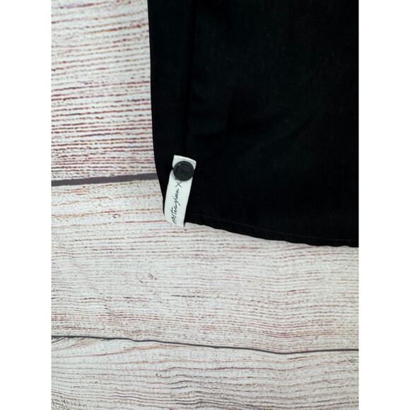 One TeaSpoon Split Elbow Open Back Sheath Mini Dress Women's Size XXS Black - Picture 6 of 14